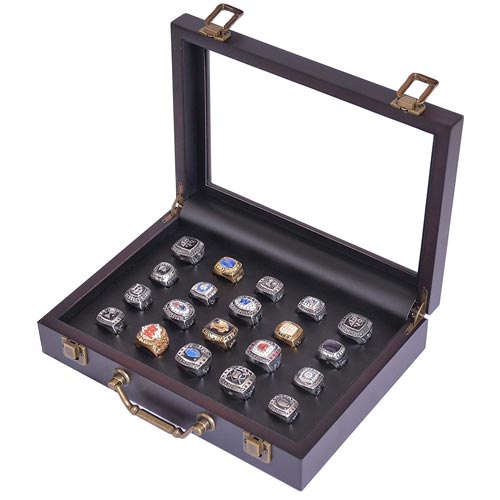 20 Ring Display Case for Championship Rings