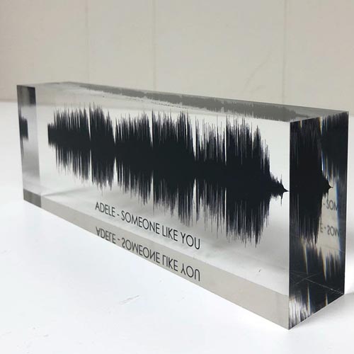 Gifts for Musicians: Soundwaves Art