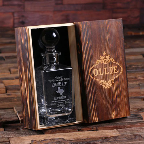 Personalized Whiskey Bottle Birthday Gift