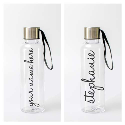 Personalized Water Bottle for Her