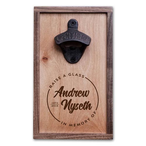 Custom Engraved Sympathy Bottle Opener