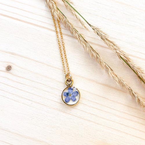 Forget Me Not Necklace