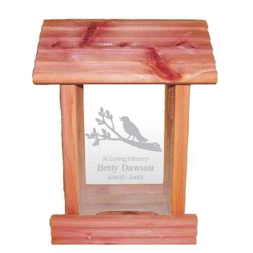 Personalized Memorial Bird Feeder Sympathy Gift