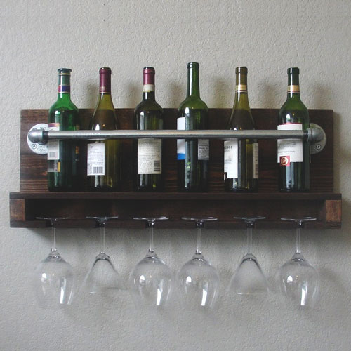 Handcrafted Wine Rack - Mens Christmas Gift Ideas