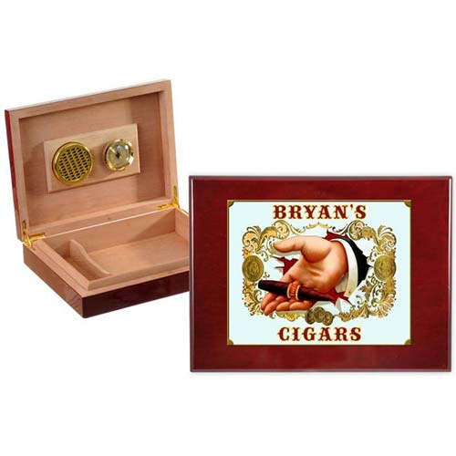 Gifts for the Impossible Man: Personalized Humidor