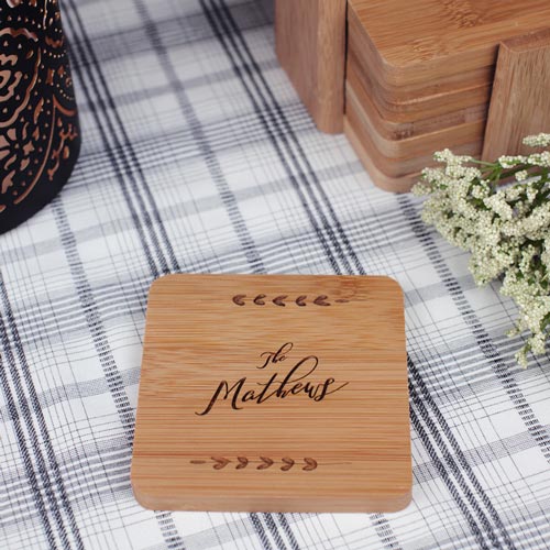 Personalized Coaster Set Hostess Gifts