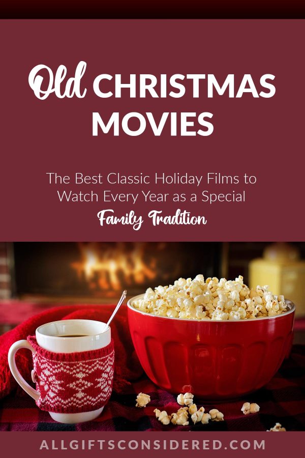 old Christmas movies - pin it image