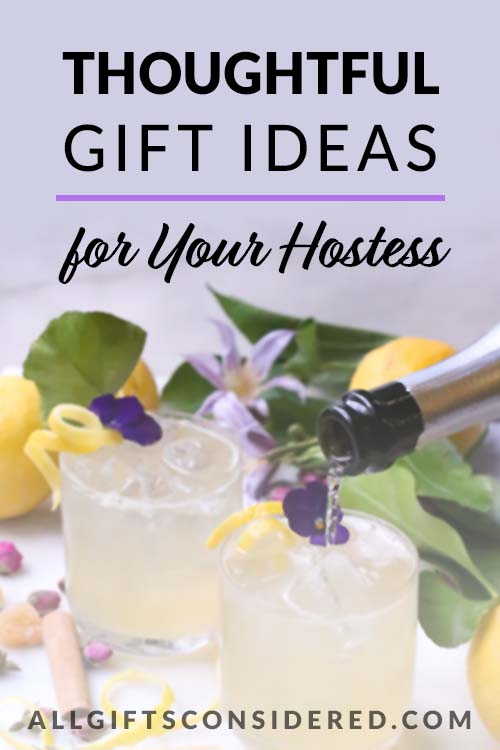 Hostess Gift Guide - Pin it