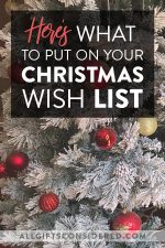 Your wishlist on to put things 2020 Christmas