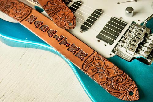 Gifts for Country Music Lovers - Custom Guitar Strap