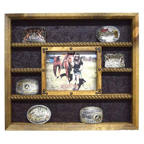 Gifts for Ranchers: Belt Buckle Display