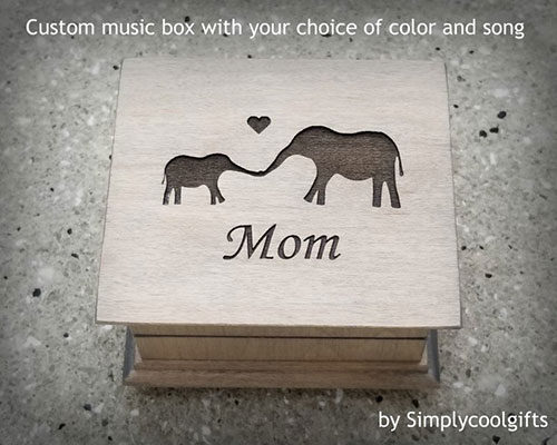 Personalized Music Box for Mom