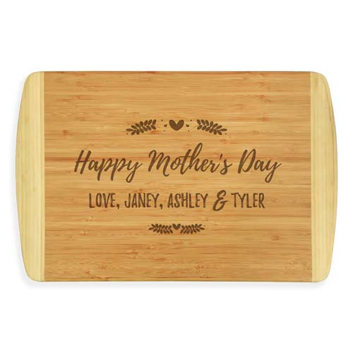 Happy Mother's Day Personalized Cutting Board