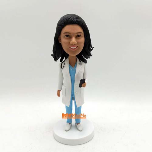 Gift for Podiatrist: Personalized Bobble Head Doll