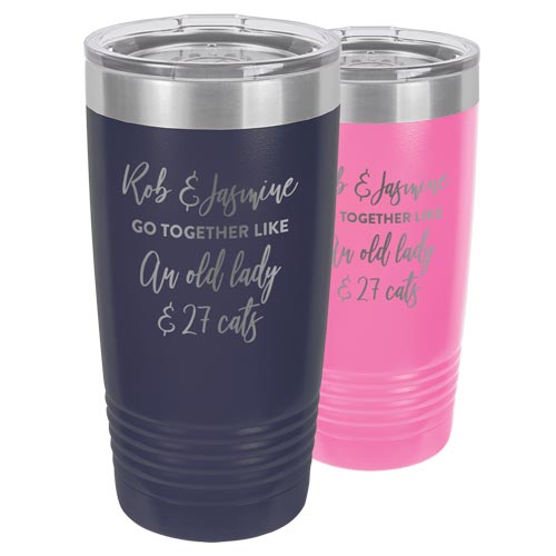 Best Valentine's Day Gifts for Her - Custom Tumbler Set
