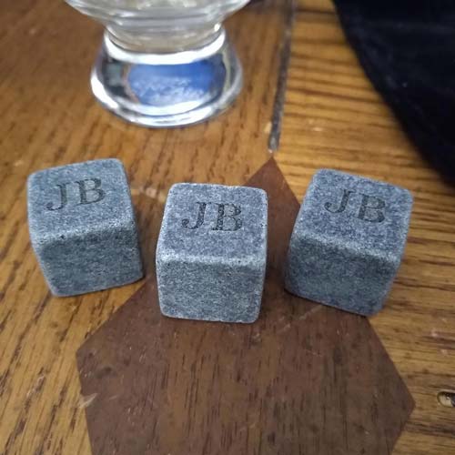 Personalized Bourbon Whiskey Stones