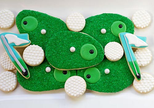 Simple & Tasty Golf Cookies