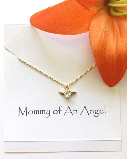 Sympathy gift loss of Baby Loss of Baby Necklace Infant Loss Gifts, Miscarriage Necklace