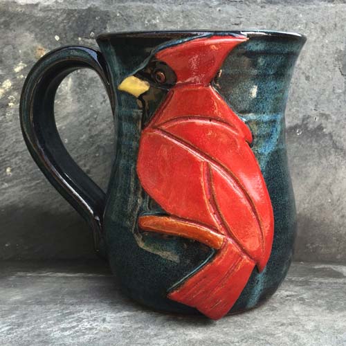 Cardinal Art Coffee Mug