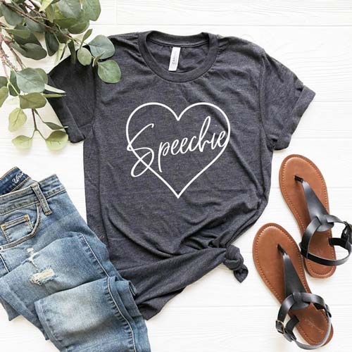 Gifts for SLPs - Speechie T-Shirt