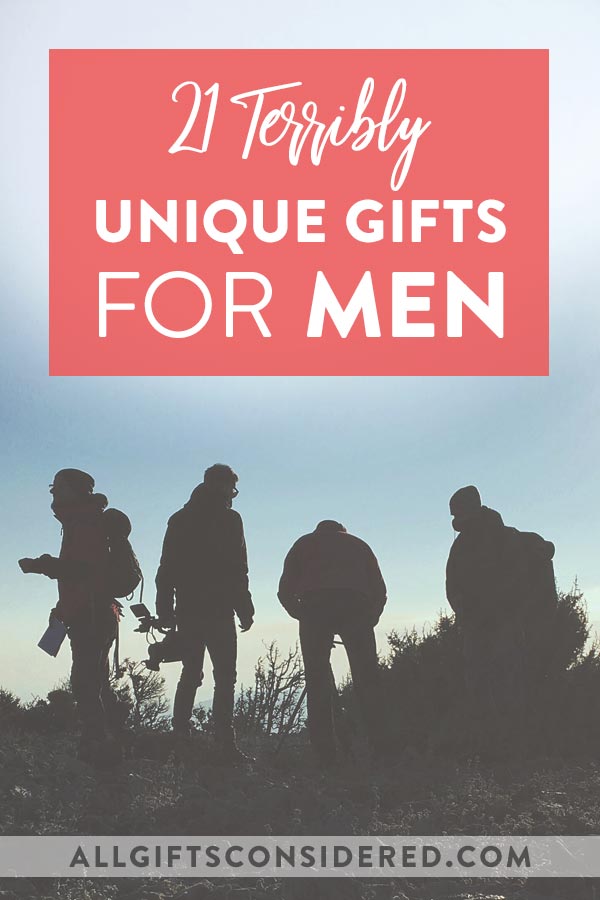 Terribly Unique Gifts for Men