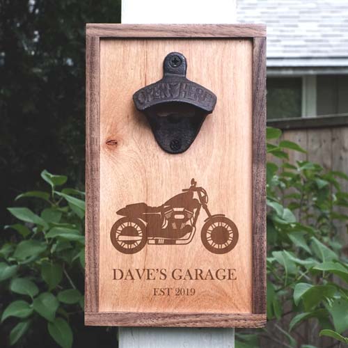Wooden Bottle Opener - Cool Gifts for Him