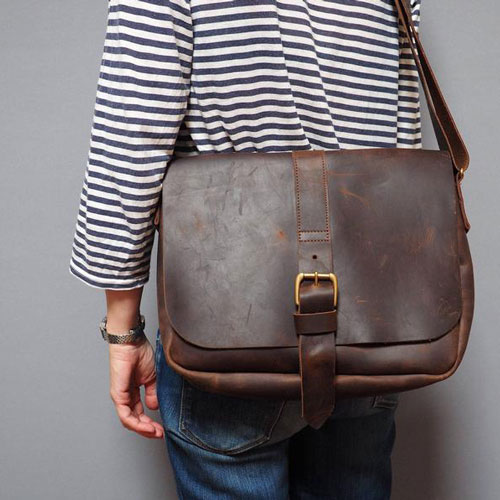 Leather Messenger Bag Gift Idea for Surgeons