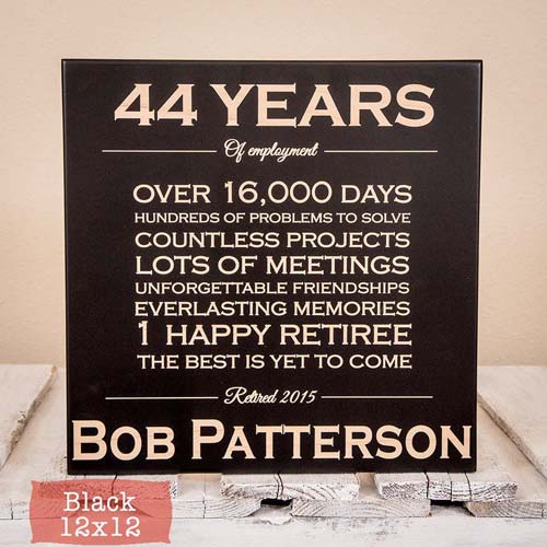 Custom Retirement Sign for Orthodontist