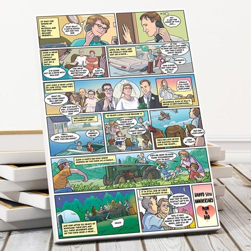 Thoughtful Gifts: Custom Comic Book