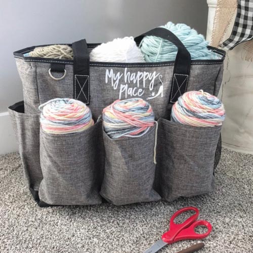 Crocheter Gift Ideas: Customized Yarn Tote Bag