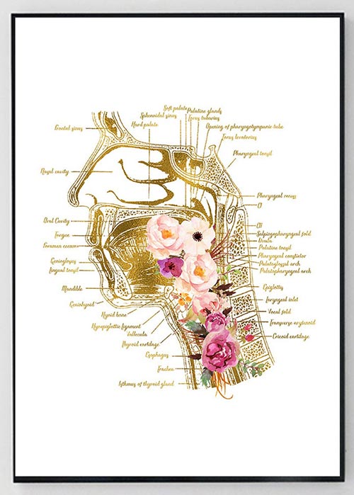 Cute flowers diagram SLP gift ideas