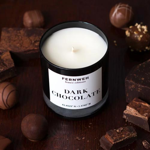 Dark chocolate fernweh candle