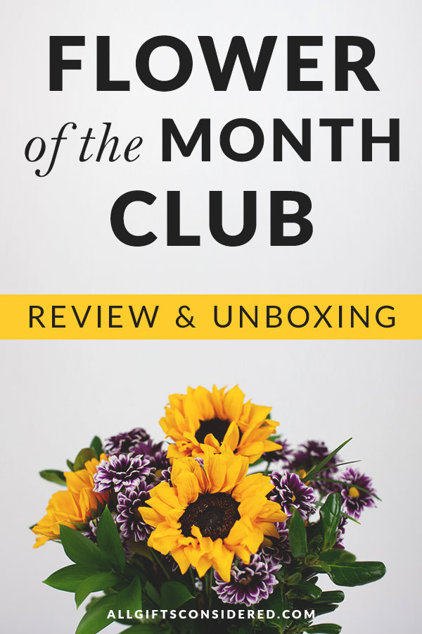 Review: Flower of the Month Club