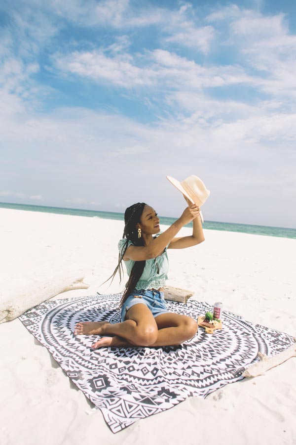 sand free beach towel