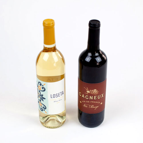 Two bottles from Wine of the Month Club