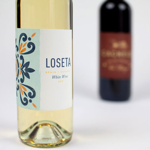 White Wine from Loseta Wines of La Mancha, Spain