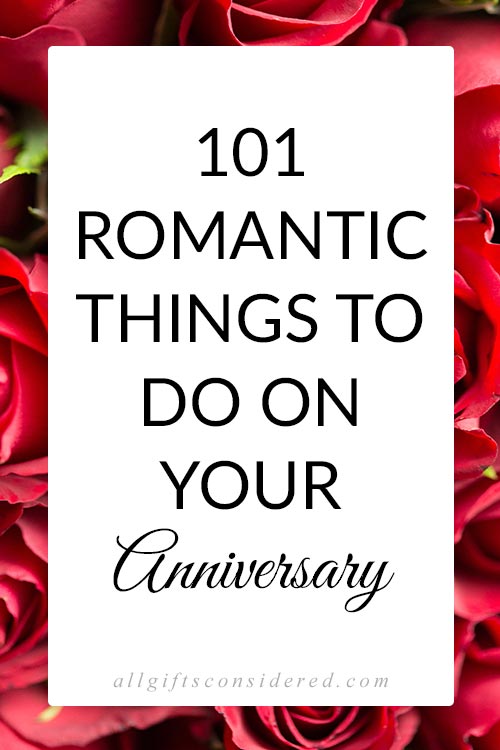 101 Romantic Ideas for Couples