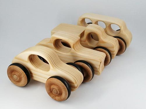 Wooden Cars: Gifts for Two Year Old's