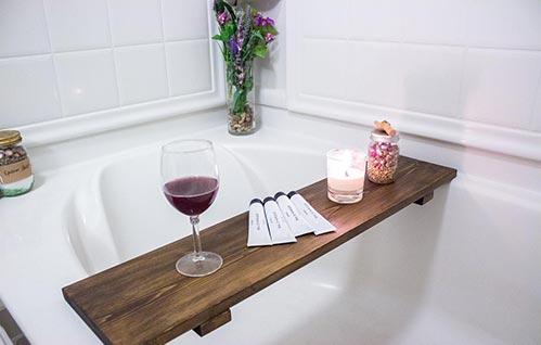 Bath Trays: Perfect Gift for Their 40th Birthday