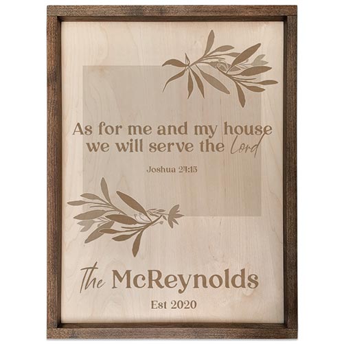 Personalized Scripture Plaque: Perfect Gift for Their 40th Birthday