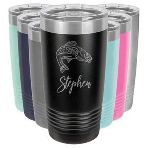 Fishing Tumbler: Perfect Gift for Their 40th Birthday