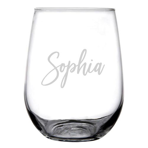 Wine Glass for Their 50th Birthday Gift