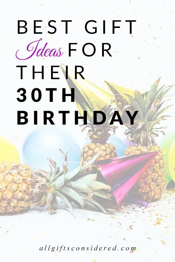 Best birthday gifts for best sale her 30th