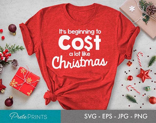 Hilarious Christmas quote shirt