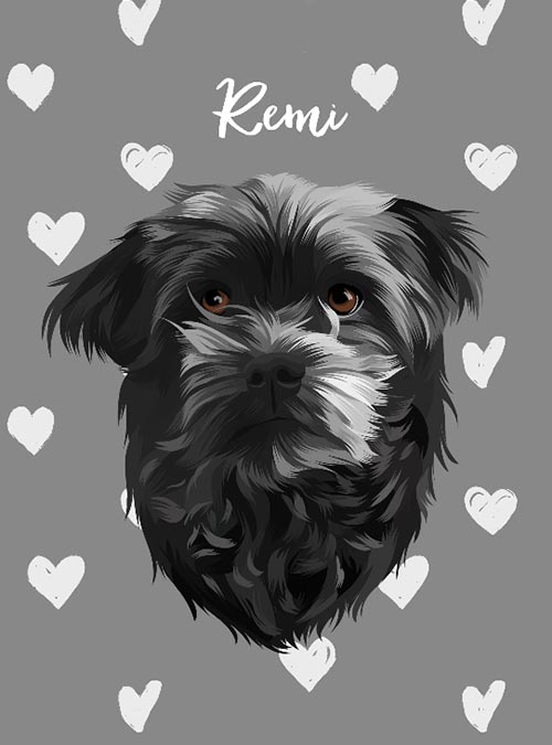 Fur Baby Prints Custom Pet Illustration