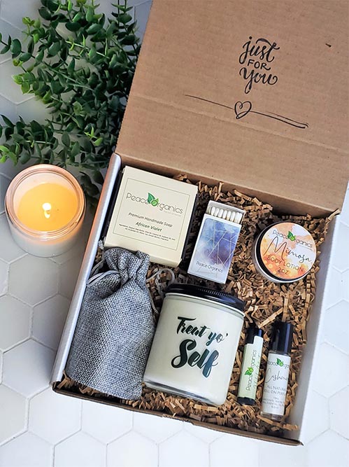 Personalized "Treat Yo' Self" Box - Gift for the Woman That Has Everything
