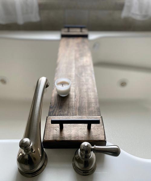 Handmade Tub Caddy