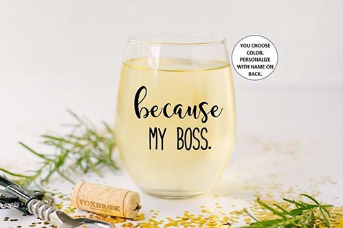 Silly Wine Glass: Best Gifts for Your Employees