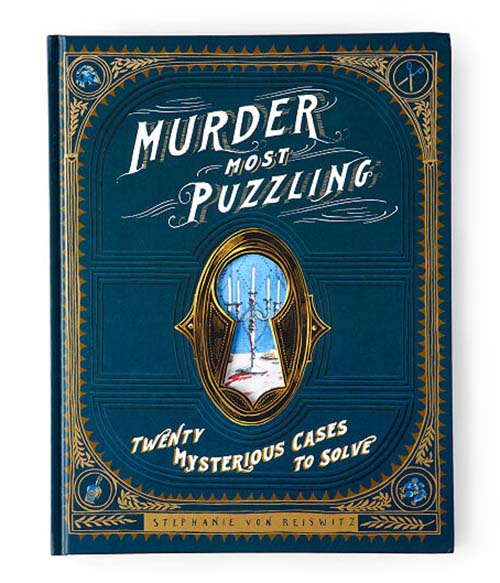 Murder Mystery Puzzle Book