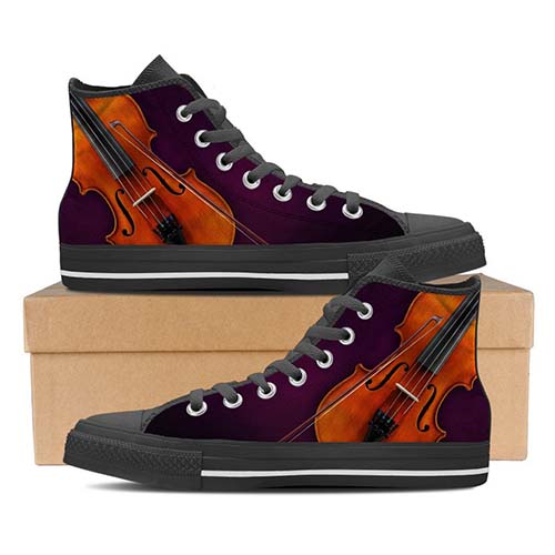Violin High-tops for Teens